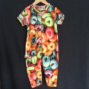 Baby Onesie Inchworm Alley cereal lovers! 18-24m 0rganic C…